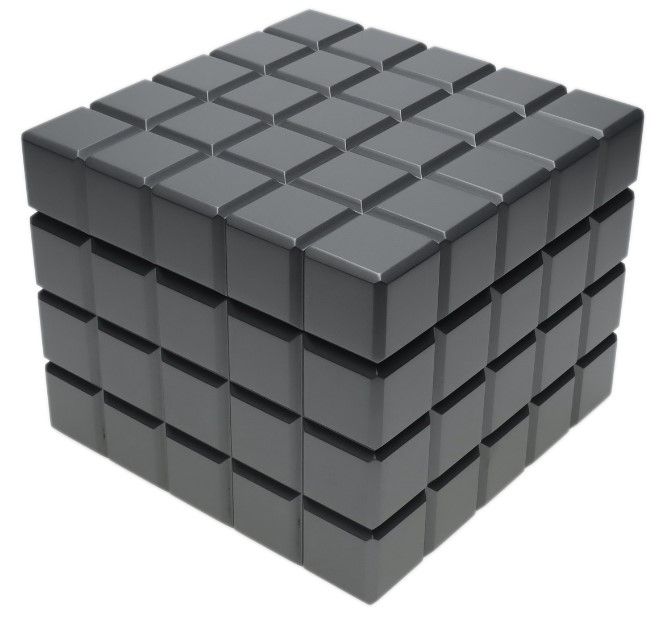 Colibri Humidor Heritage Cube Charcoal