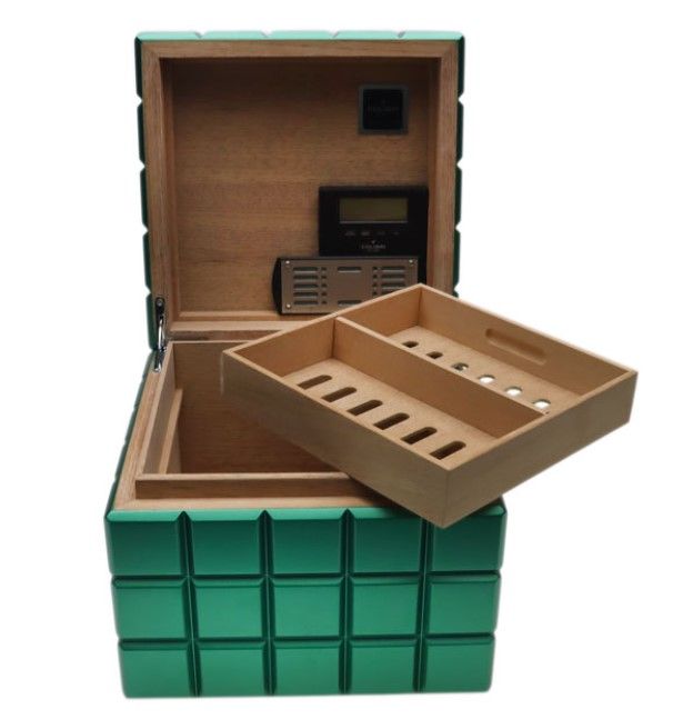 Colibri Humidor Heritage Cube Green