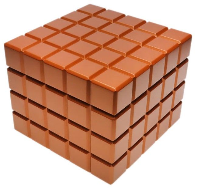 Colibri Humidor Heritage Cube Orange