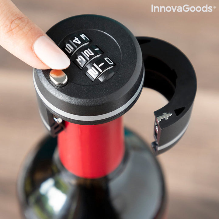 Slot voor wijnflessen Botlock InnovaGoods