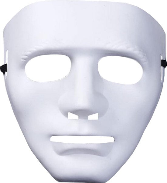 Witte Masker Halloween - Michael Myer Masker