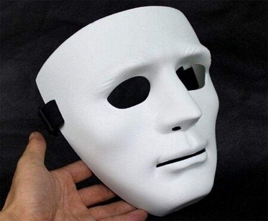 Witte Masker Halloween - Michael Myer Masker