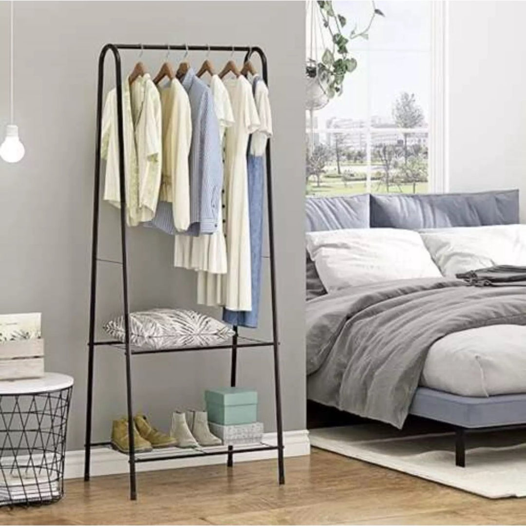 Ruhhy Kledingrek met Schoenrek - Functioneel en Ruimtebesparend - Ideaal voor Hal en Slaapkamer