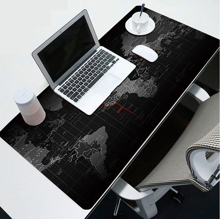 Bureau Gaming Onderlegger Wereldkaart - 80x30 CM