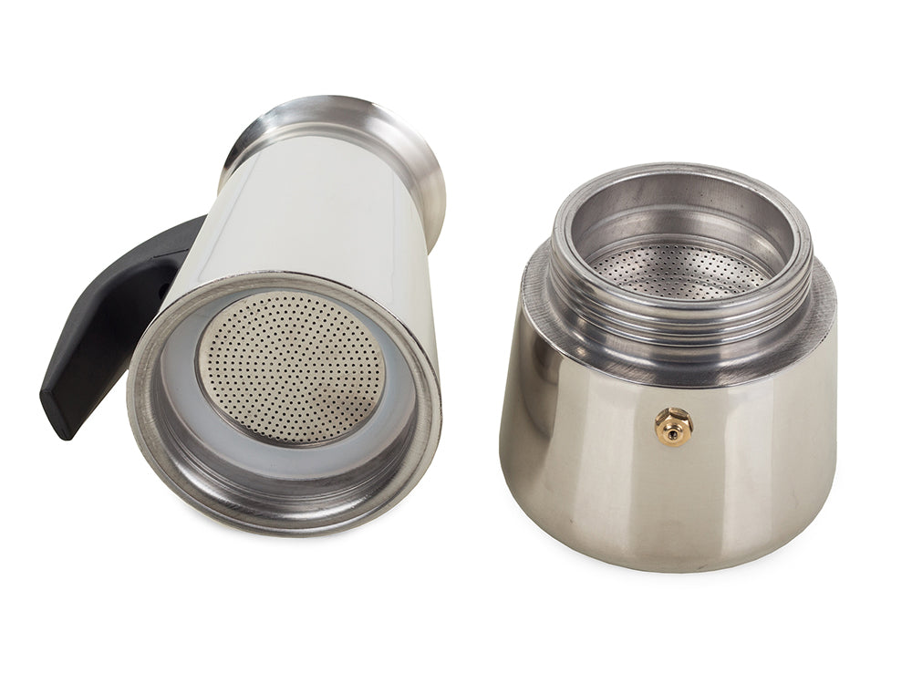 Koffiemaker Percolator - 12 Kops - Zilver