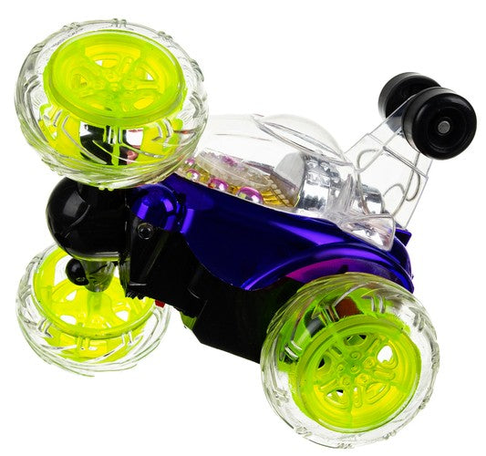 RC Stunt Car Auto met 360º Draaiende Wielen met Licht & Geluid