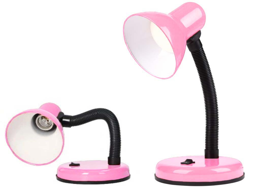 Verstelbare Schoolbureaulamp Roze
