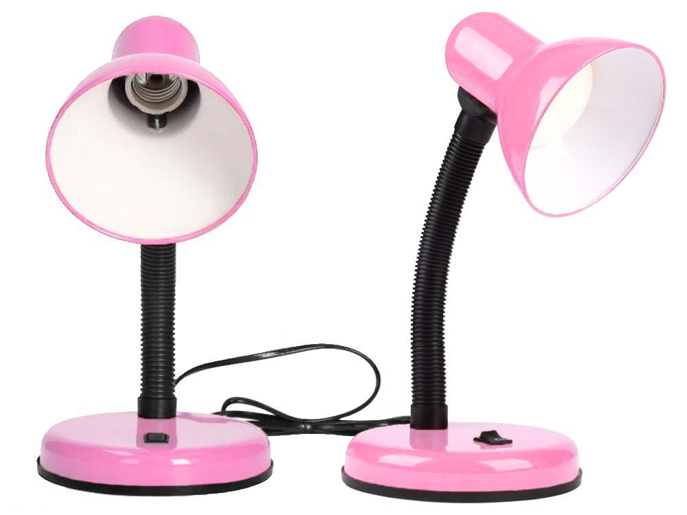 Verstelbare Schoolbureaulamp Roze