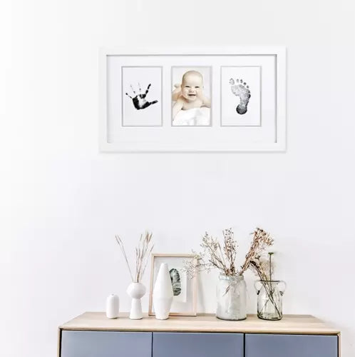 Leuke Baby Voet En Handafdruk - Inkt - Zwart