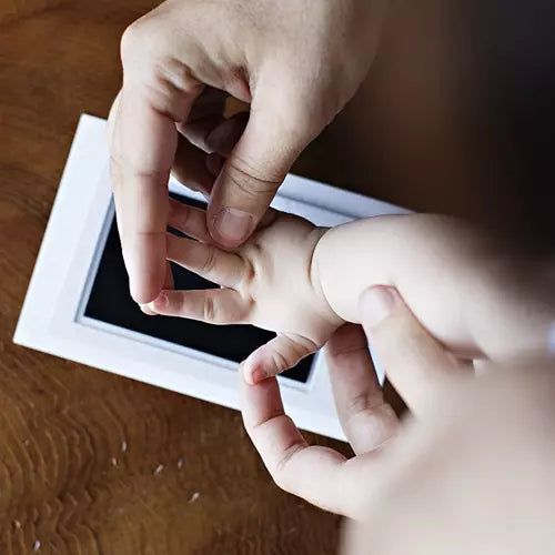 Leuke Baby Voet En Handafdruk - Inkt - Zwart