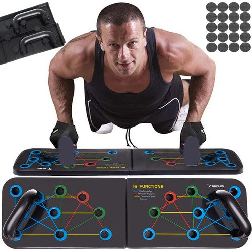 Push Up bord  Met 16 Functies - Opdruk steun - Home Fitness
