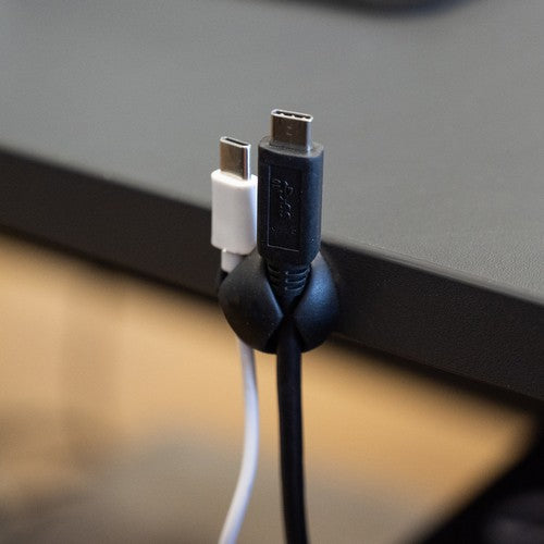 Kabel Organizer 10 stuks - Zelfklevend - Zwart