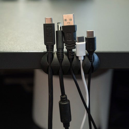 Kabel Organizer 10 stuks - Zelfklevend - Zwart