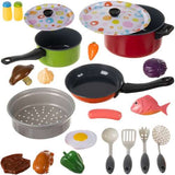 Speelgoedkeuken accessoire set - 23 Items