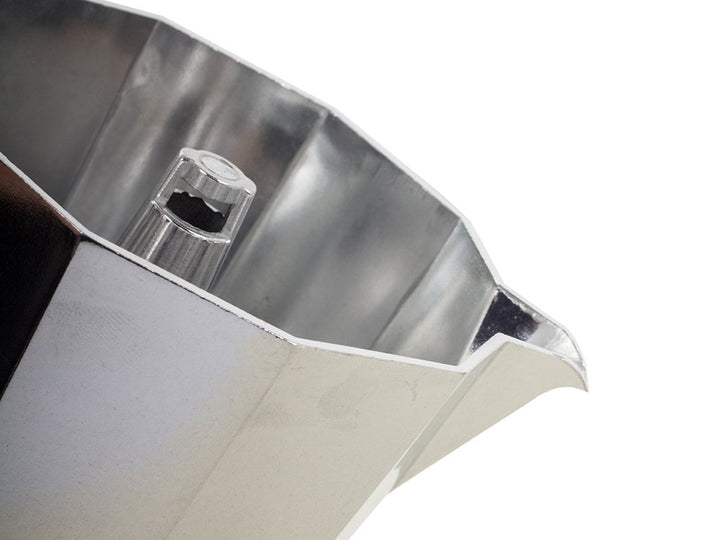 Espresso Moka Maker Percolator 12 kops - Zilver