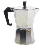 Koffie Percolator 6 Kops - Zilver