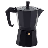 Koffie Percolator 6 Kops - Zwart