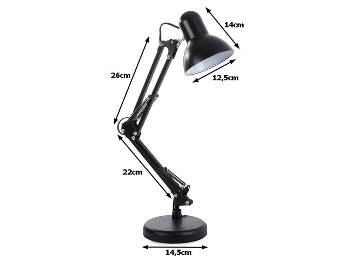 Bureaulamp Retro - Zwart