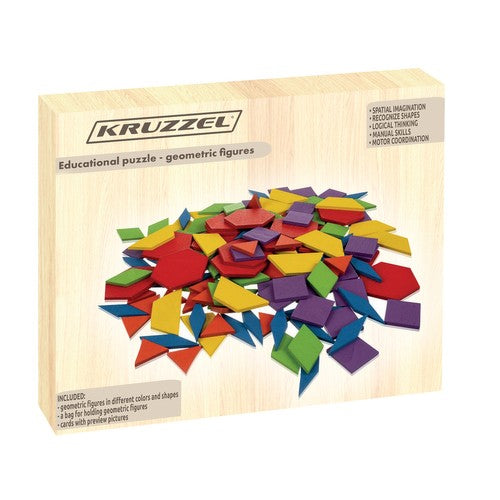 Houten Educatieve Puzzel