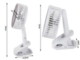 Draagbare Tafelventilator met Clip
