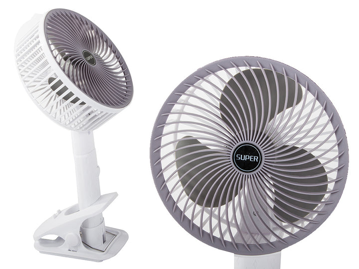 Draagbare Tafelventilator met Clip