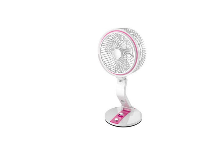 Tafelventilator Met Lamp - Roze