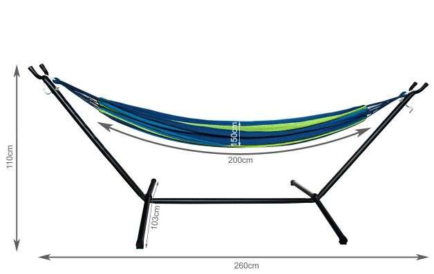 Luxe Hangmat Inclusief Frame