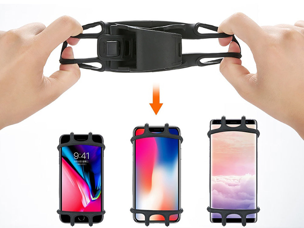 telefoonhouder Fiets - Zwart