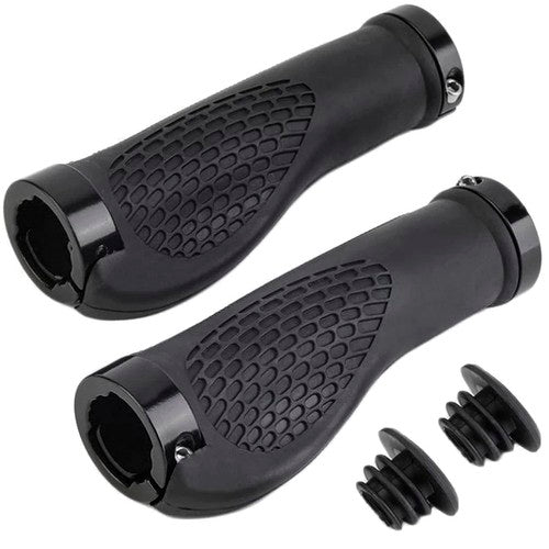 Set Handvatten Voor Fiets - Zwart - Diameter 22 mm