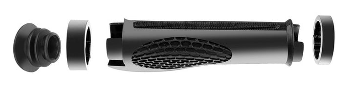 Set Handvatten Voor Fiets - Zwart - Diameter 22 mm