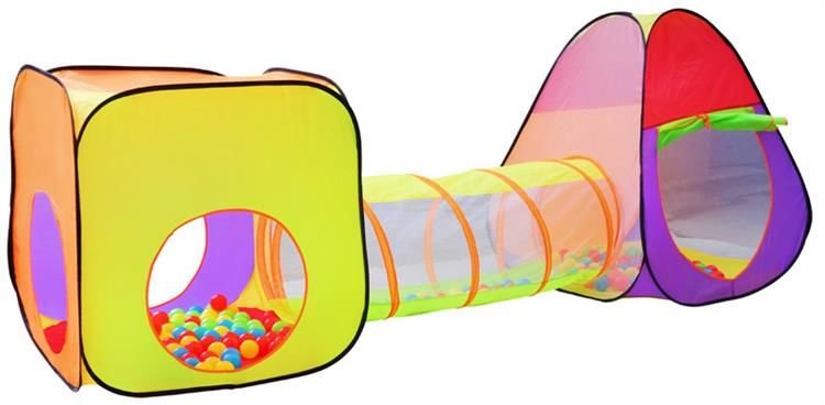 Iglo Kindertent met Tunnel - 200 ballen