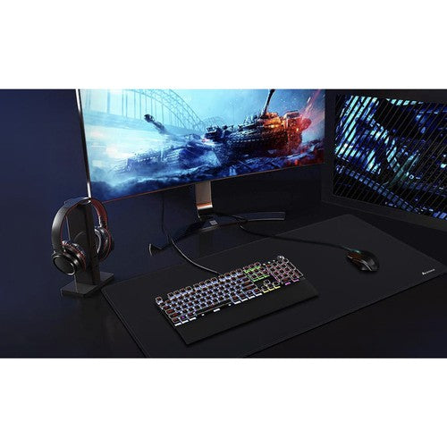 Muismat Gaming XXL - Zwart - 89x40cm