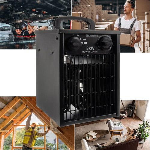 Kaminer Elektrische Heater met Ventilator 3000W
