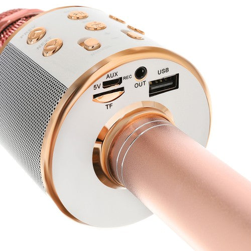Karaoke Microfoon - Rosé  Goud