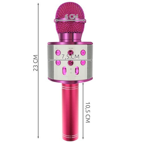 Karaoke Microfoon - Roze