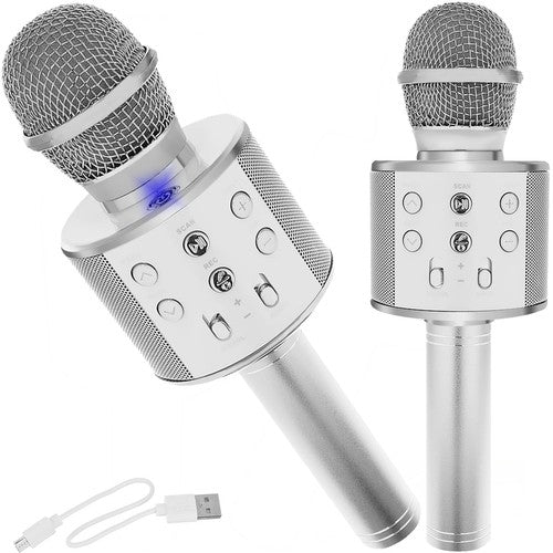 Karaoke Microfoon - Zilver
