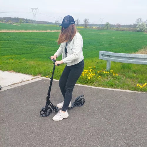 Opvouwbaar Step Voor Volwassenen -  Hyperion City Scooter - Zwart
