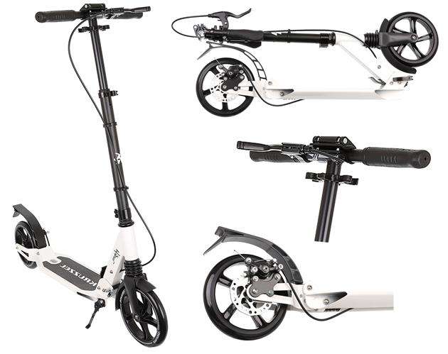 Opvouwbaar Step Voor Volwassenen -  Hyperion City Scooter - Wit
