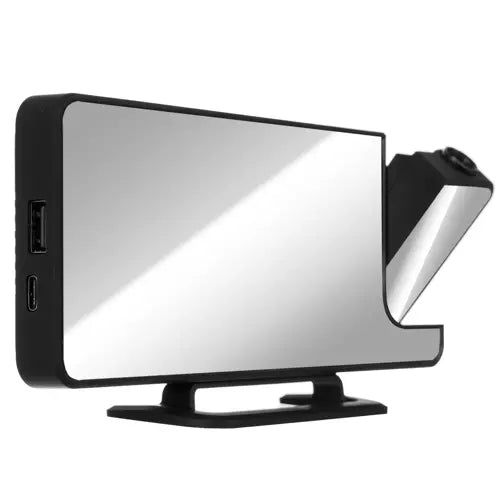 Wekker met Projector en Spiegel - Led