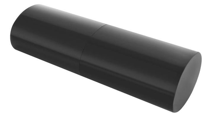 MAKE-UPBORSTELSET IN EEN KOFFER - 12 STUKS - Zwart