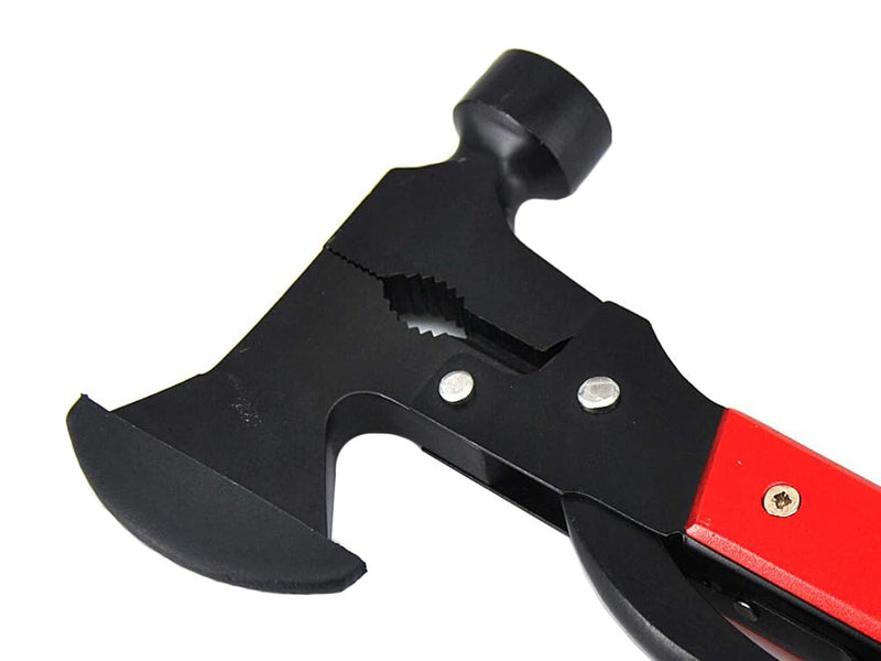 17-in-1 Outdoor Multitool - Rood