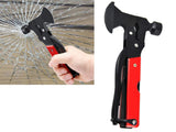 17-in-1 Outdoor Multitool - Rood