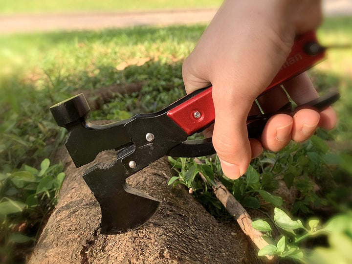 17-in-1 Outdoor Multitool - Rood