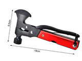 17-in-1 Outdoor Multitool - Rood