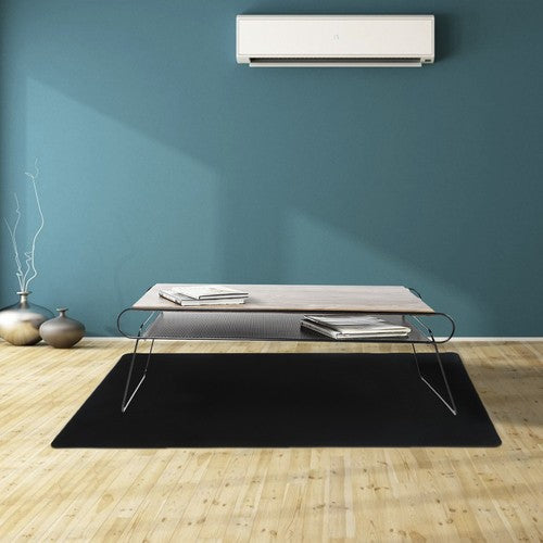 Vloerbeschermer - Beschermende stoelmat - 100x140cm - Zwart