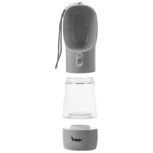 3 in 1 waterfles voor hond of kat - Snack opberger - Drinkbak