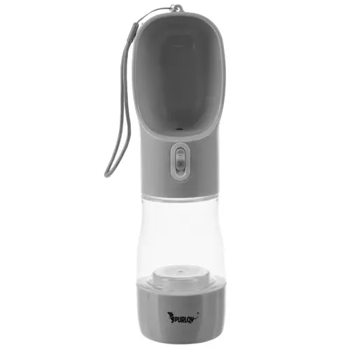 3 in 1 waterfles voor hond of kat - Snack opberger - Drinkbak