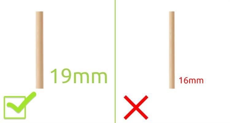 Houten Veiligheidshekje - 72cm tot 122cm