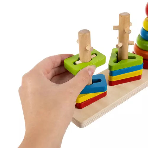 Houten Sorteer Puzzel