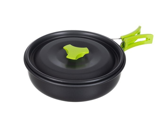 17-delig Camping Outdoor Kookset